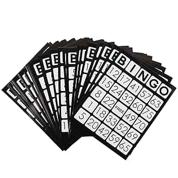 訳あり【ワンコイン均一セール⠀】ビンゴゲームカード Amazon.co.jp: 【50枚】ビンゴカード 1セット 【 ビンゴ ゲーム